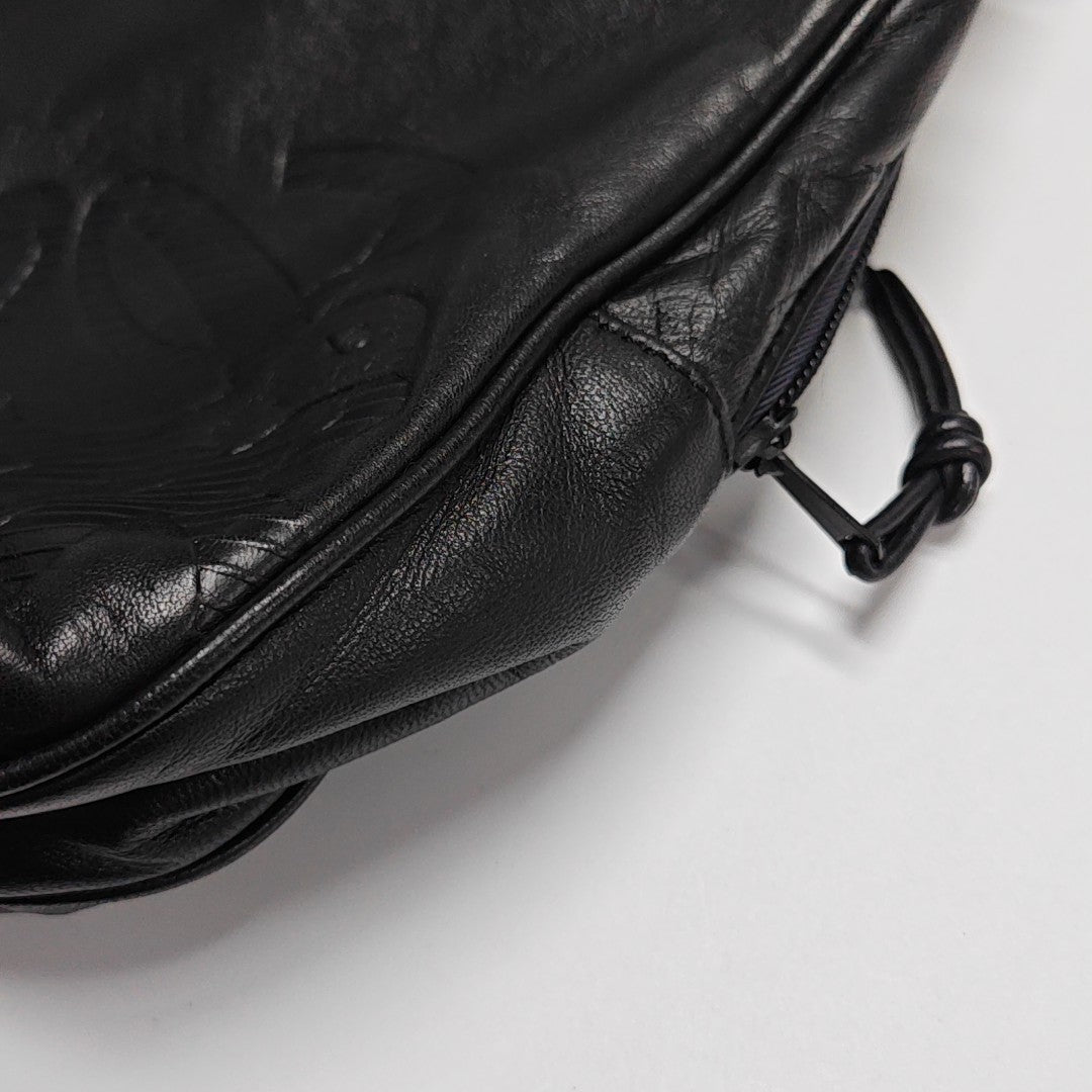 Lambskin Shoulder Bag Black