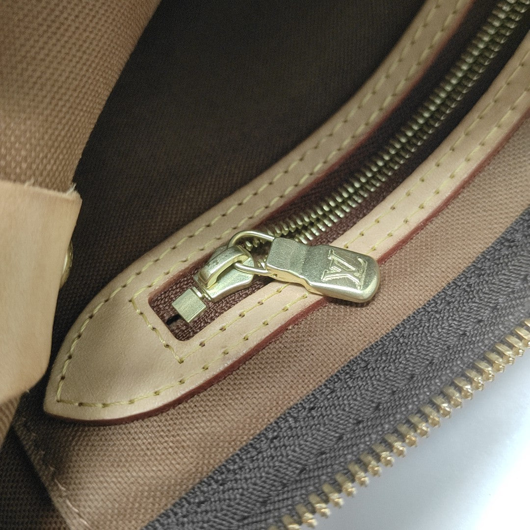 SPEEDY 25 Monogram Coated Canvas Brown