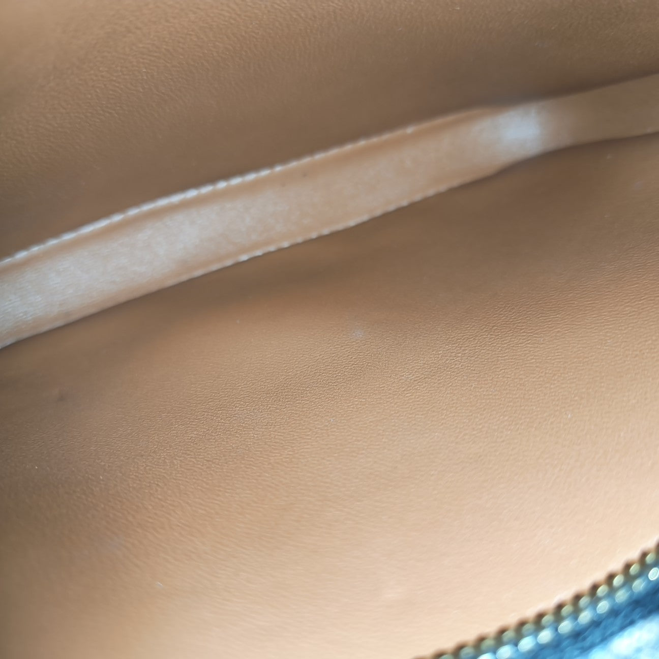 Coated Canvas Top Handle Bag Medium Brown