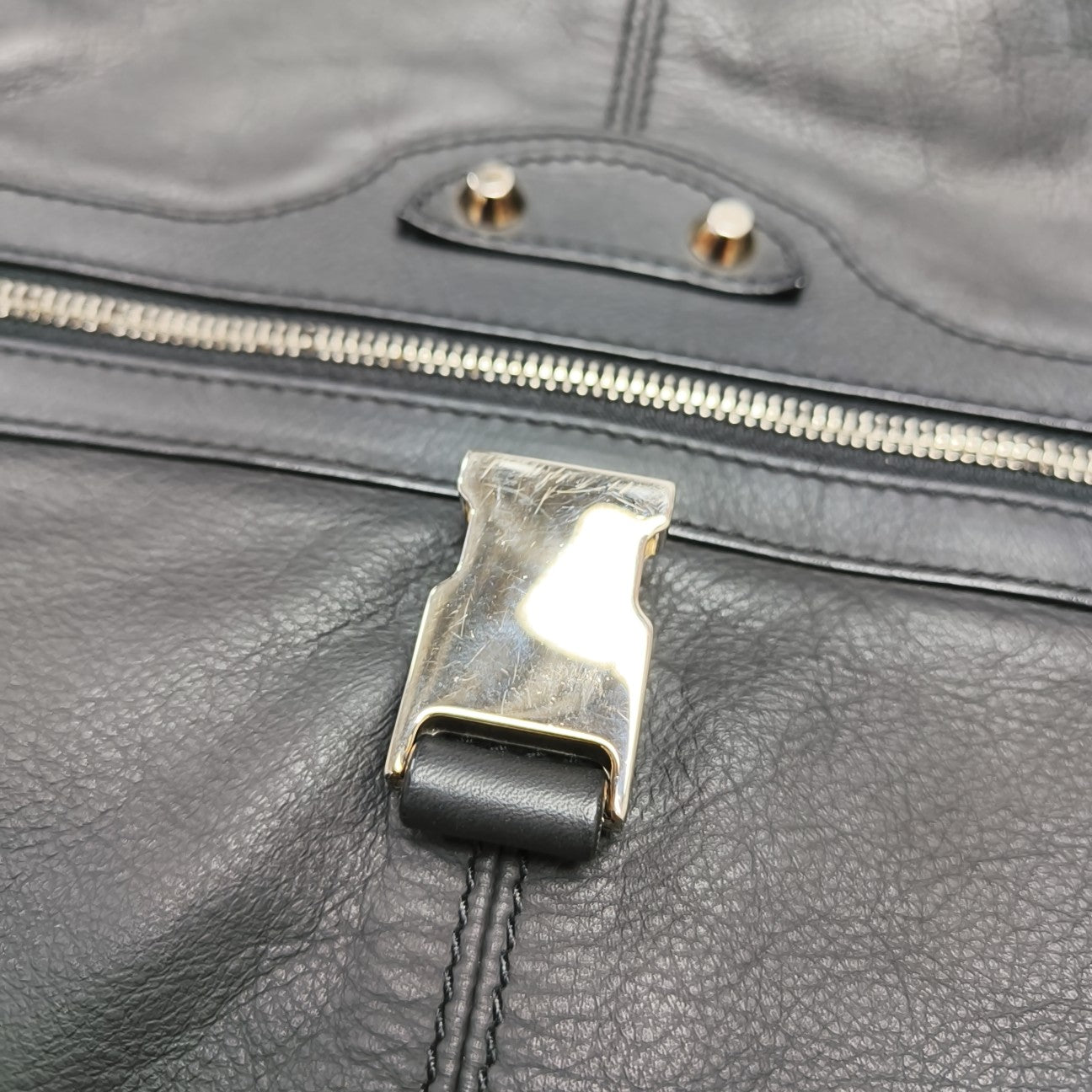 Classic City Medium Lambskin Black