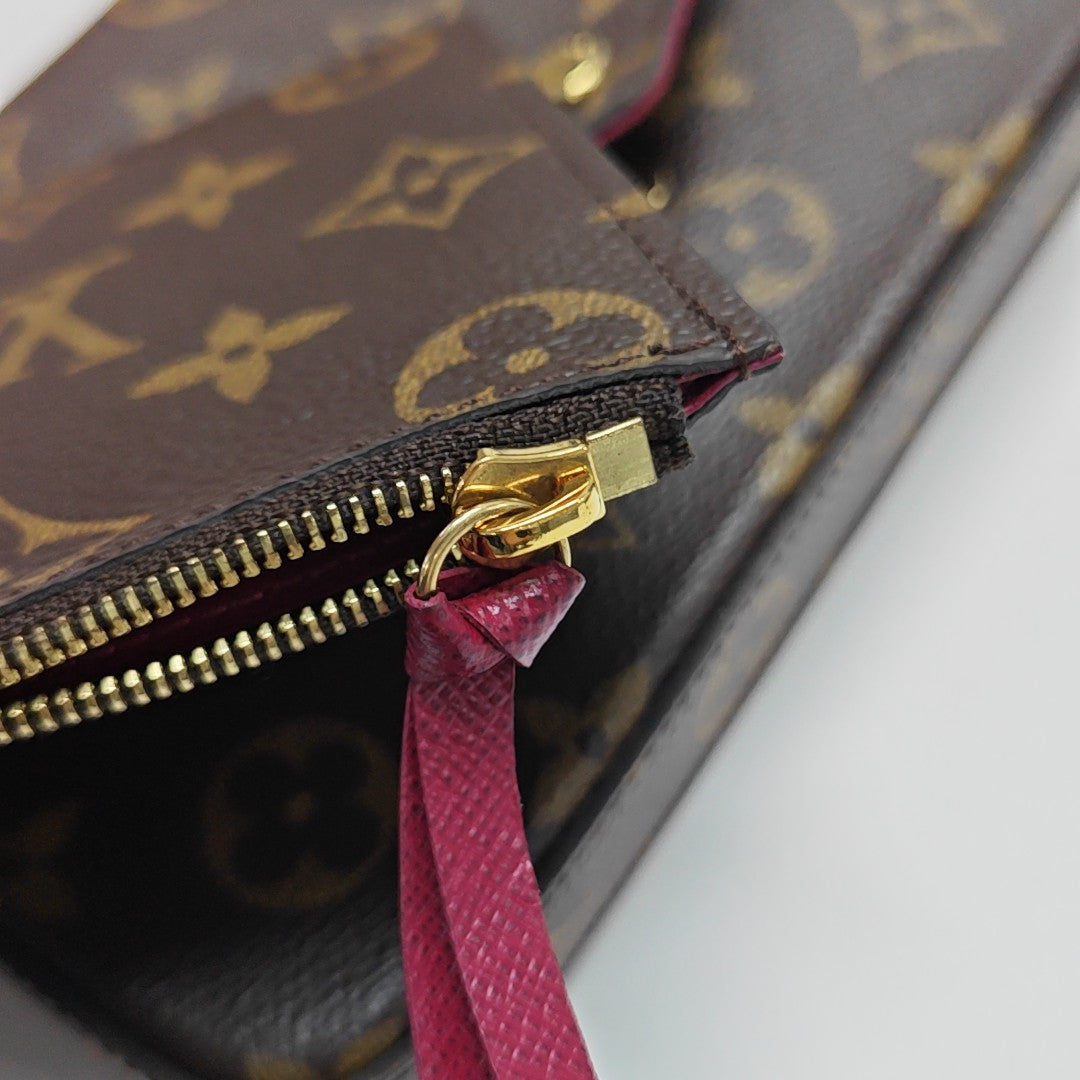 FÉLICIE Monogram Coated Canvas Brown