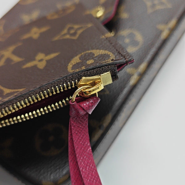 FÉLICIE Monogram Coated Canvas Brown