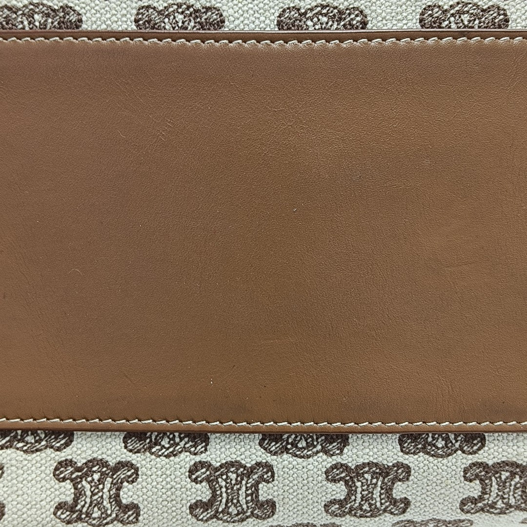 Fabric Tote Bag Brown