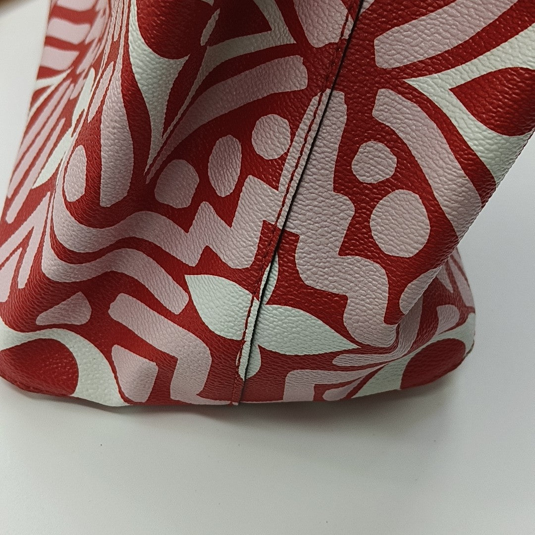 NÉONOÉ MM Coated Canvas Red