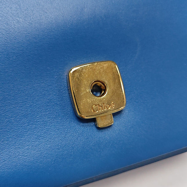 Chloé C Mini Calfskin Blue