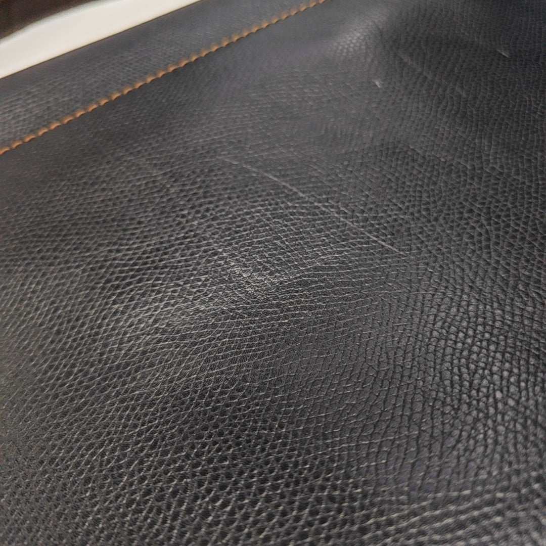 Calfskin Shoulder Bag Black