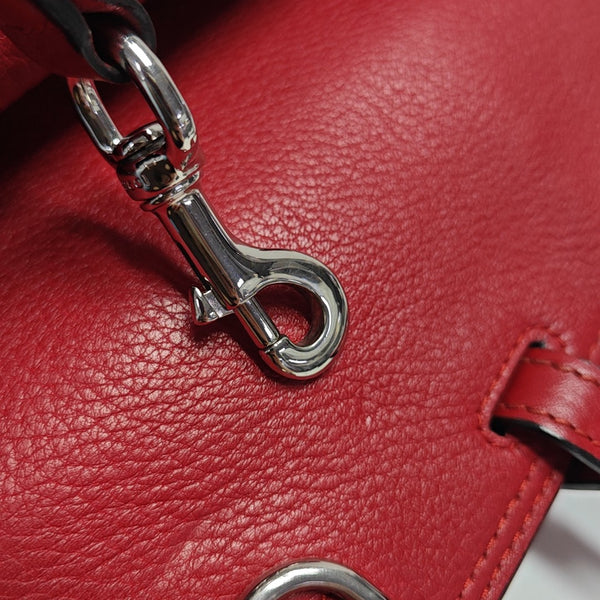 Daily Calfskin Red