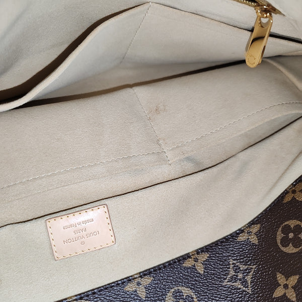 ARTSY MM Monogram Coated Canvas Brown