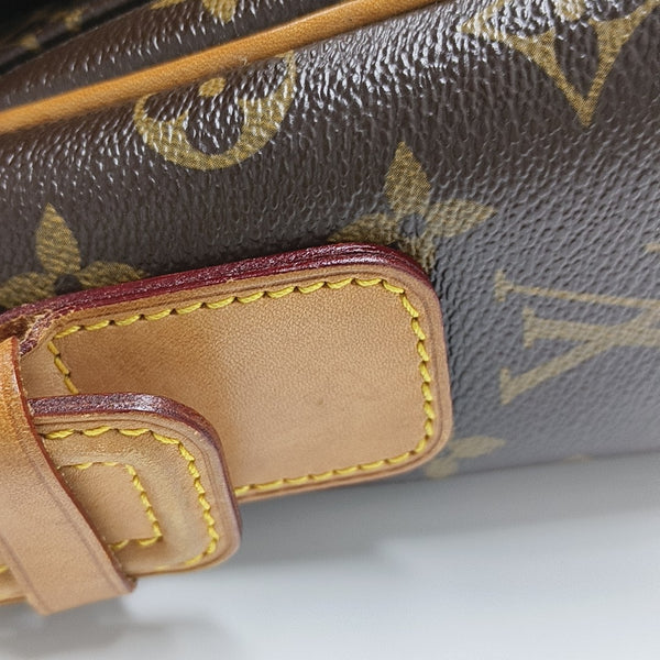VIVA CITE Monogram Coated Canvas Brown
