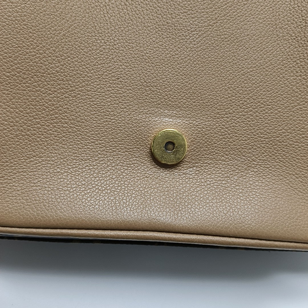 MARIGNAN Monogram Coated Canvas Brown