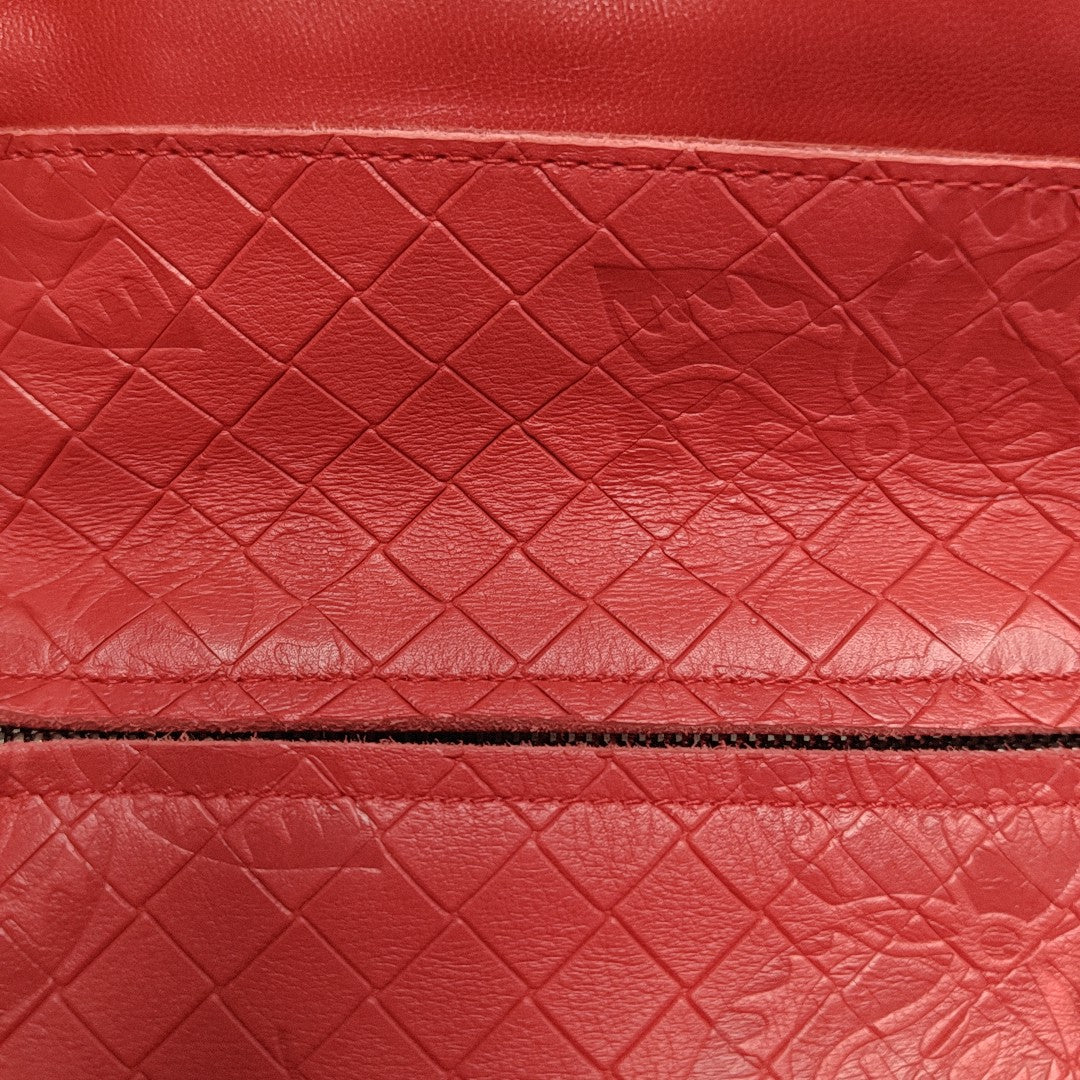 Authenticated pre-owned  Messenger Calfskin Red - Shoulder Bag at Looply