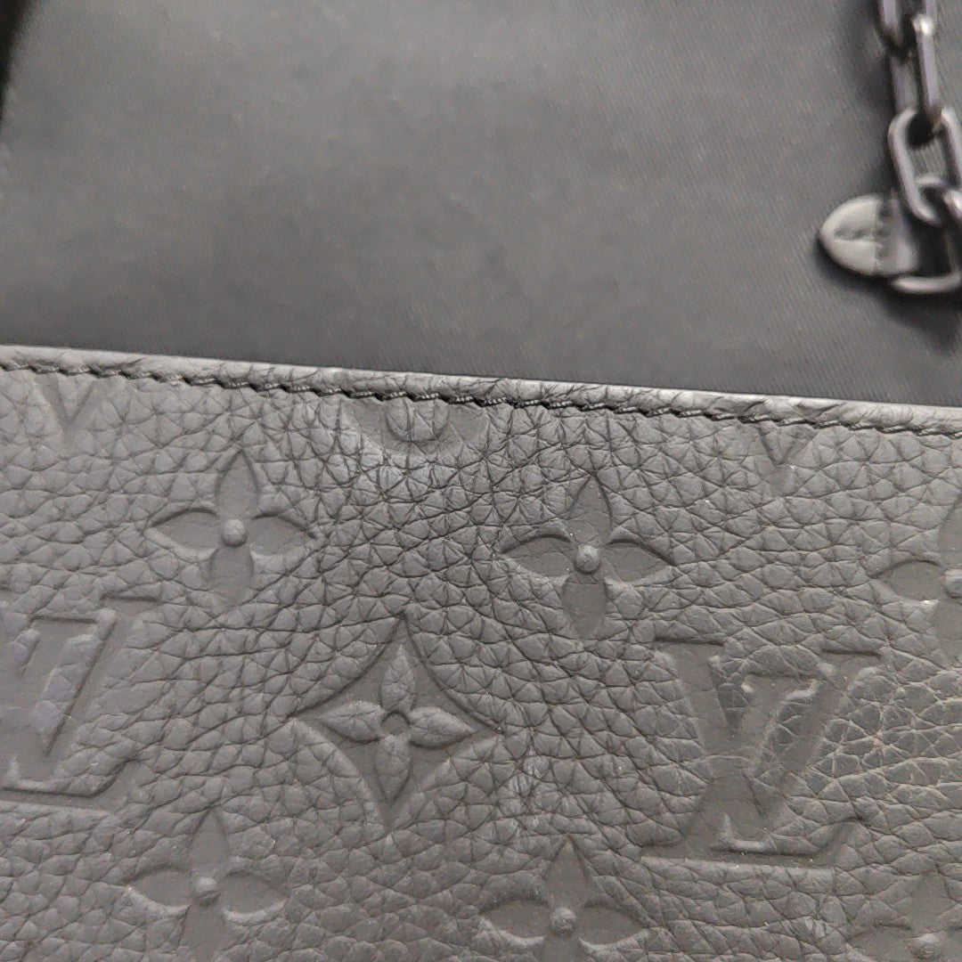 SOFT TRUNK Mini Monogram Calfskin Black