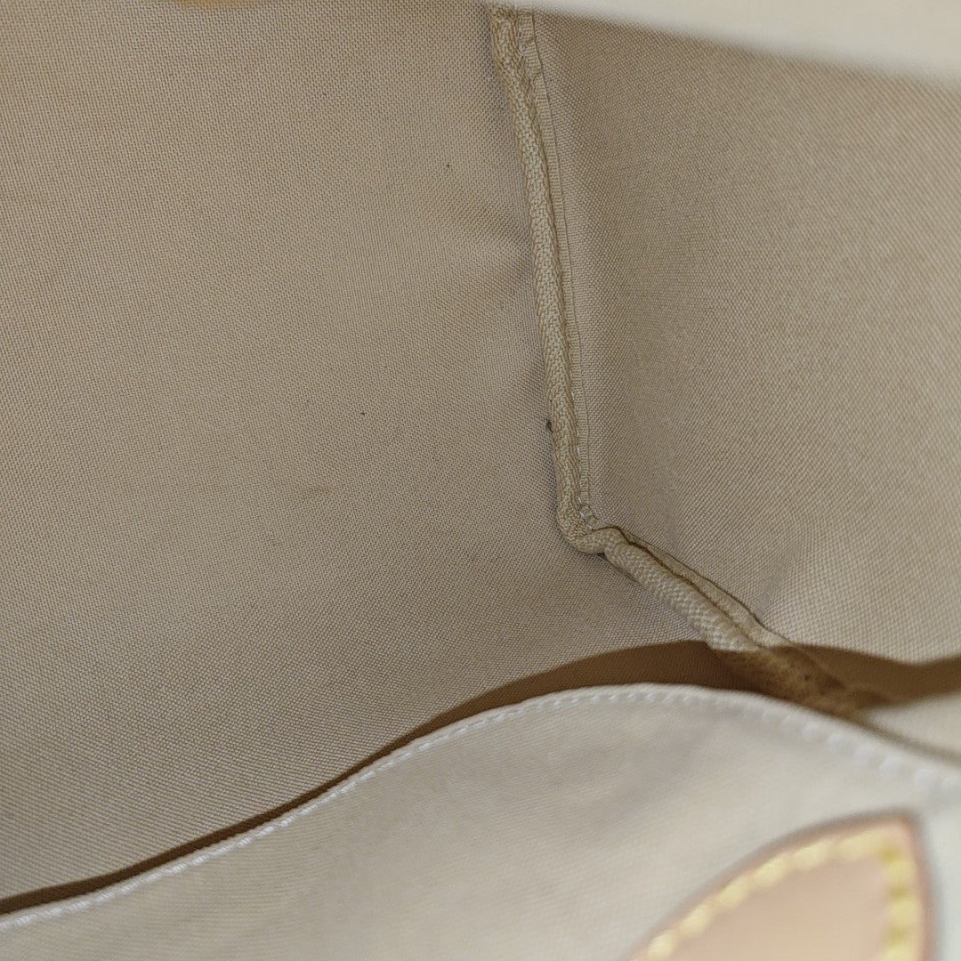 SPEEDY 25 Damier Azur Coated Canvas White