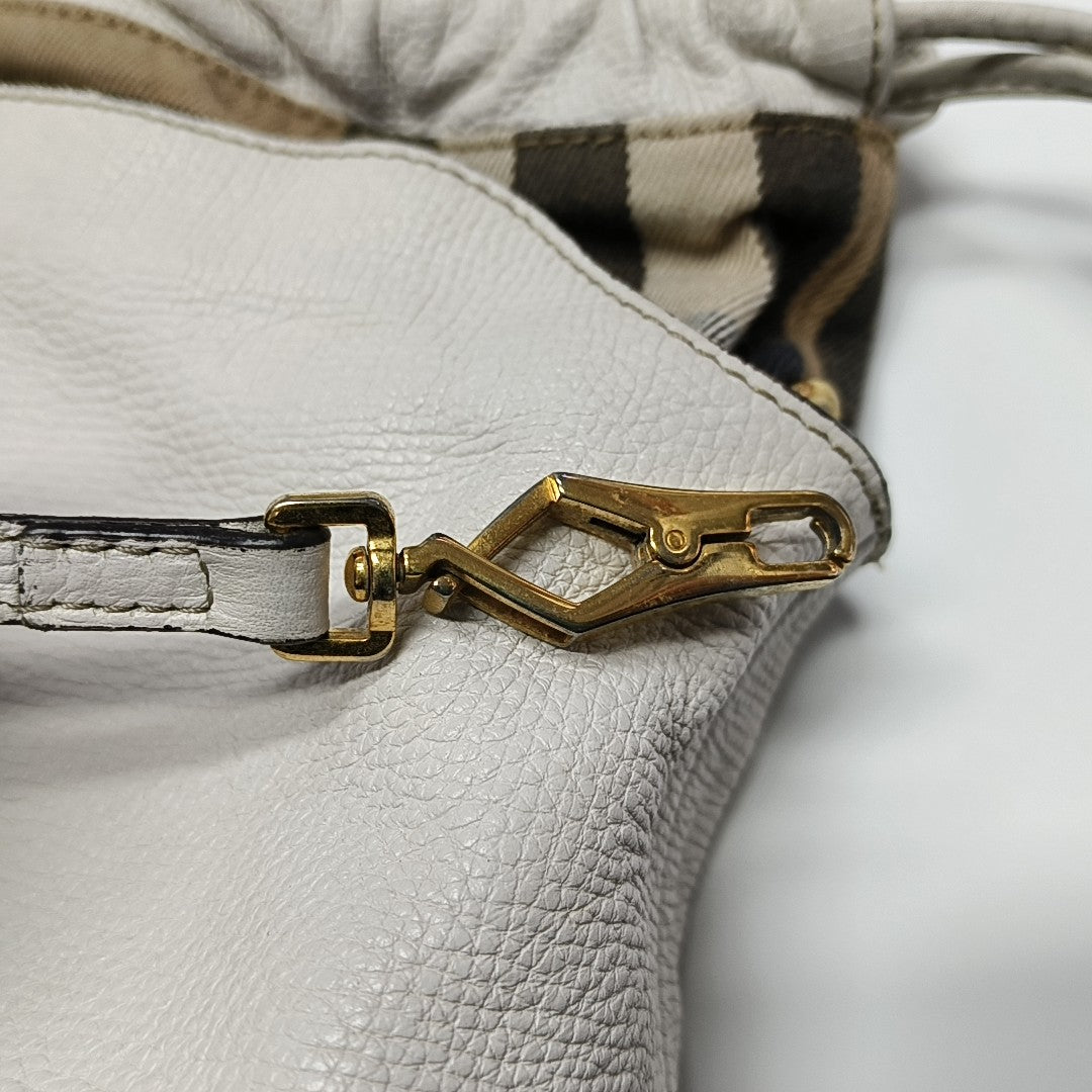 Crush Calfskin White