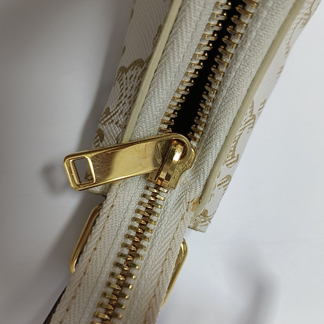 AVA Medium Coated Canvas Beige
