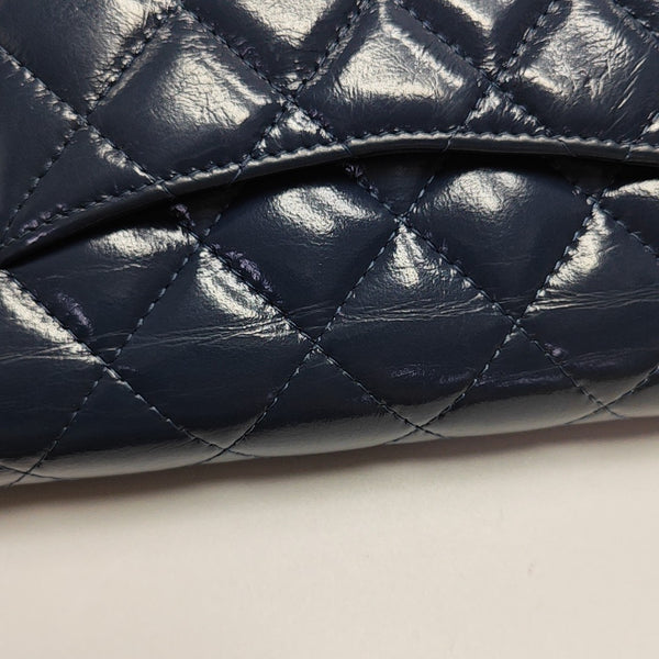 WOC Quilted Calfskin Blue