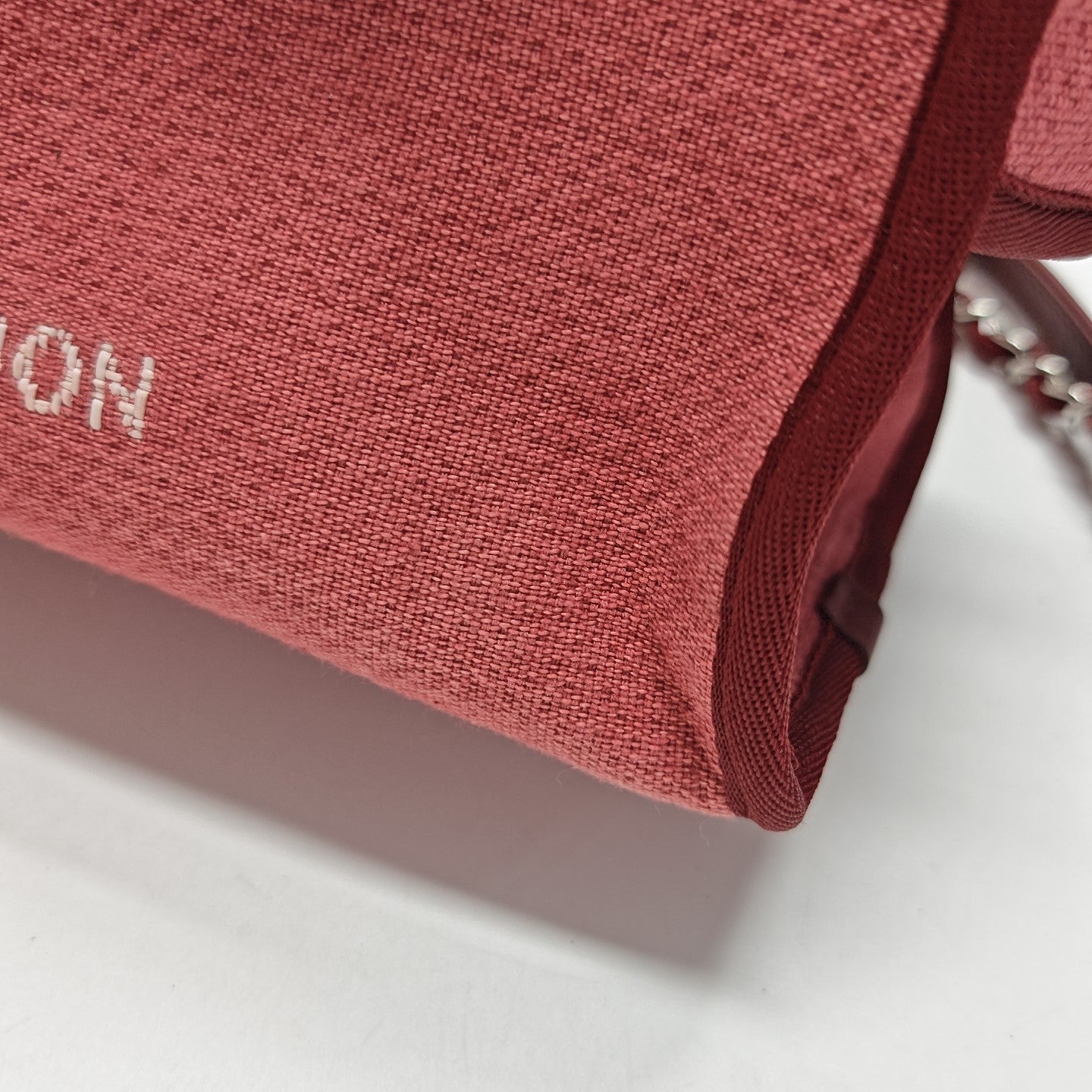 DEAUVILLE Small Fabric Red