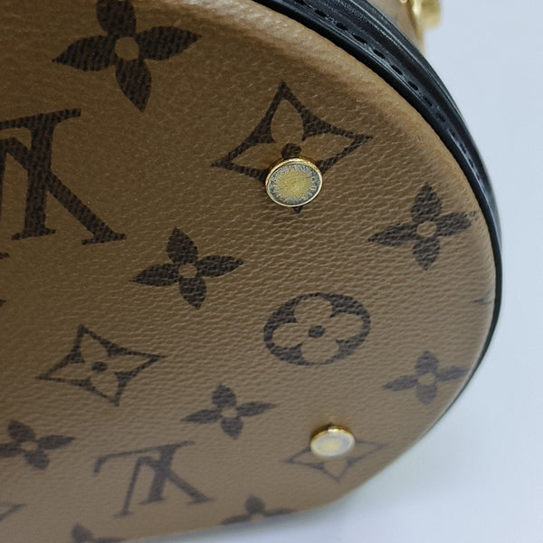 CANNES PM Monogram Coated Canvas Brown