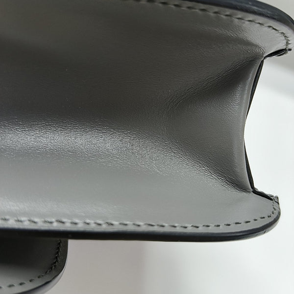 Calfskin Crossbody Bag Gray