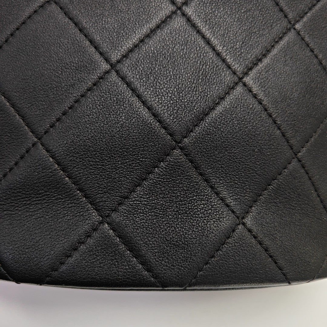 Quilted Calfskin Small Black