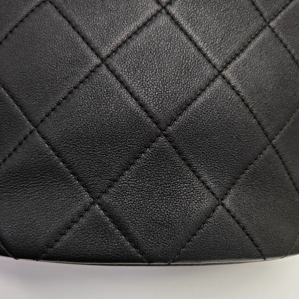 Quilted Calfskin Small Black
