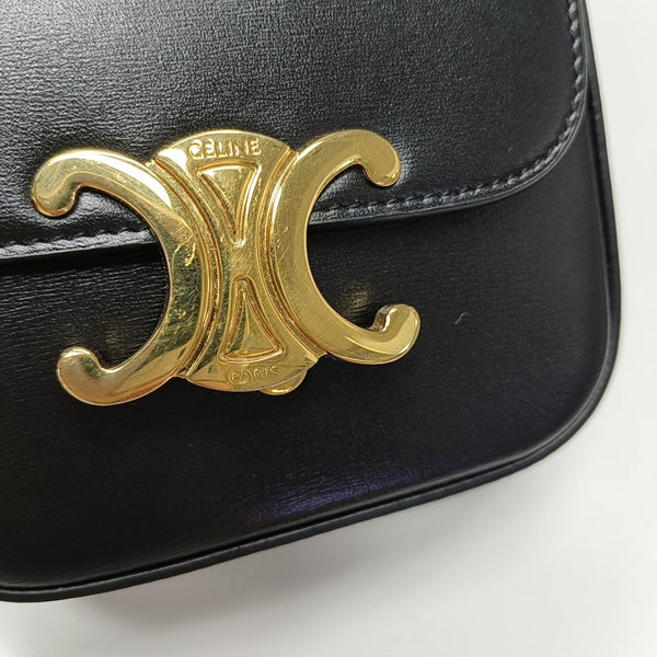TRIOMPHE Mini Calfskin Black