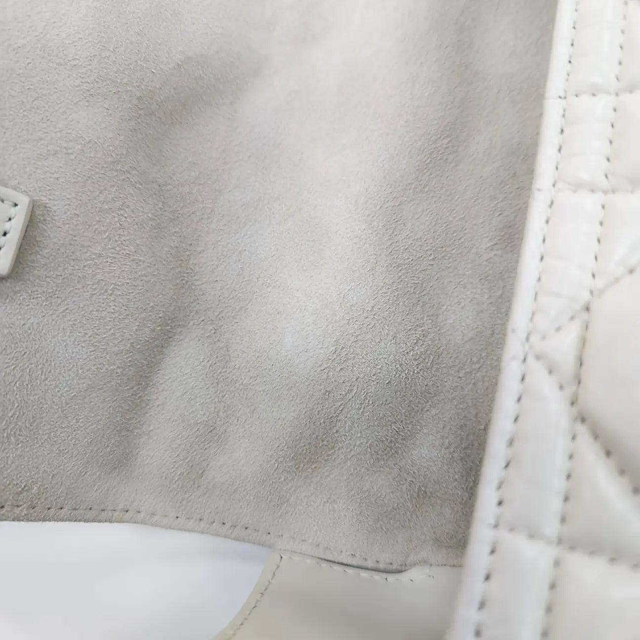 Diorcamp Small Cannage Calfskin White