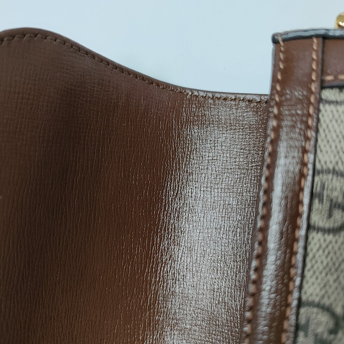 Horsebit 1955 Mini Coated Canvas Beige