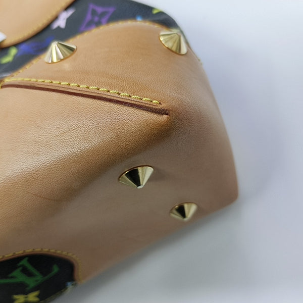 LV × TM JUDY Monogram Coated Canvas Black