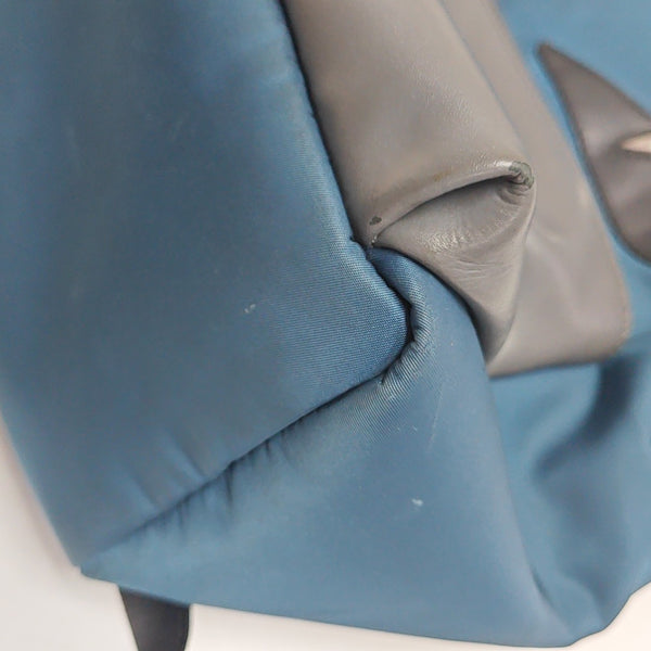 Calfskin Backpack Blue