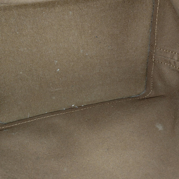 NOÉ BB Monogram Coated Canvas Brown