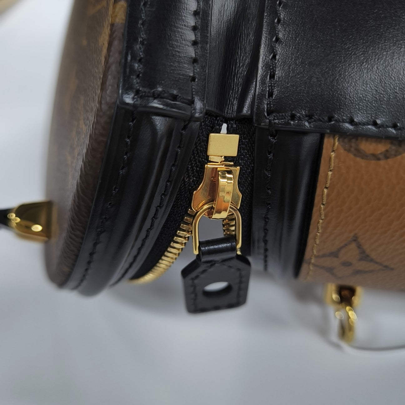 CANNES PM Monogram Coated Canvas Brown