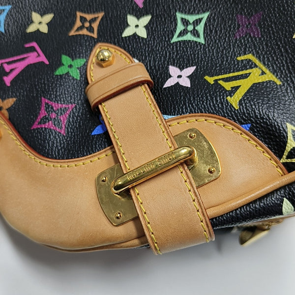 CLAUDIA Monogram Coated Canvas Black