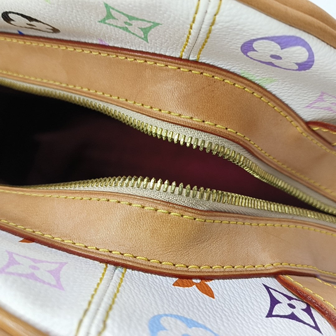 LV × TM CLAUDIA Monogram Coated Canvas White