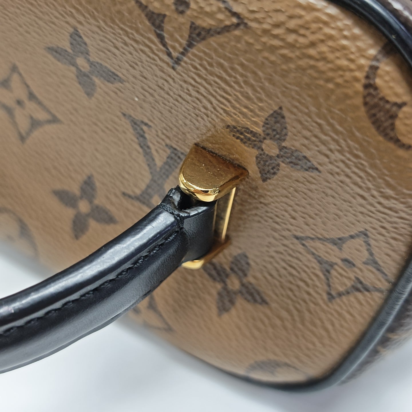 NICE Mini Monogram Coated Canvas Brown