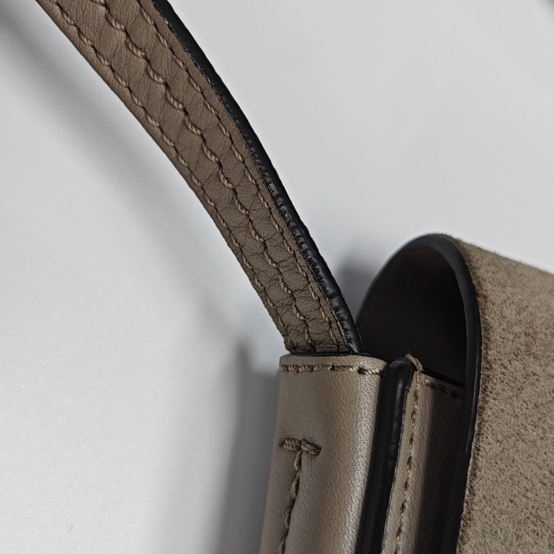 Faye Small Calfskin Gray