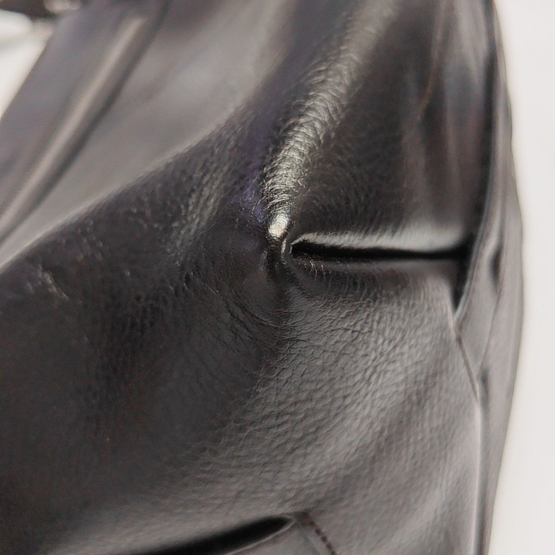 Calfskin Shoulder Bag Brown