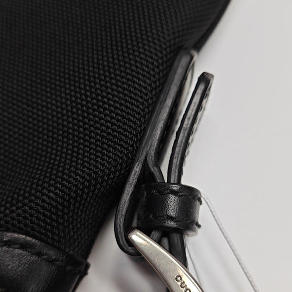 Fabric Shoulder Bag Black