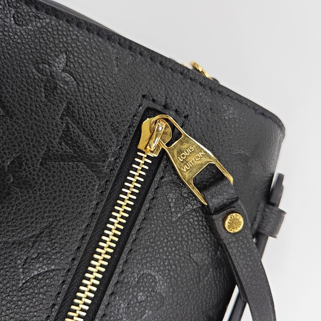 MÉTIS MM Monogram Calfskin Black
