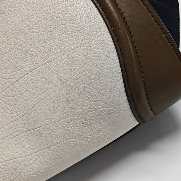 LUGGAGE Mini Calfskin White