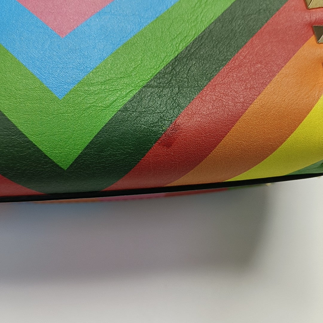 Rockstud Mini Calfskin Multicolor