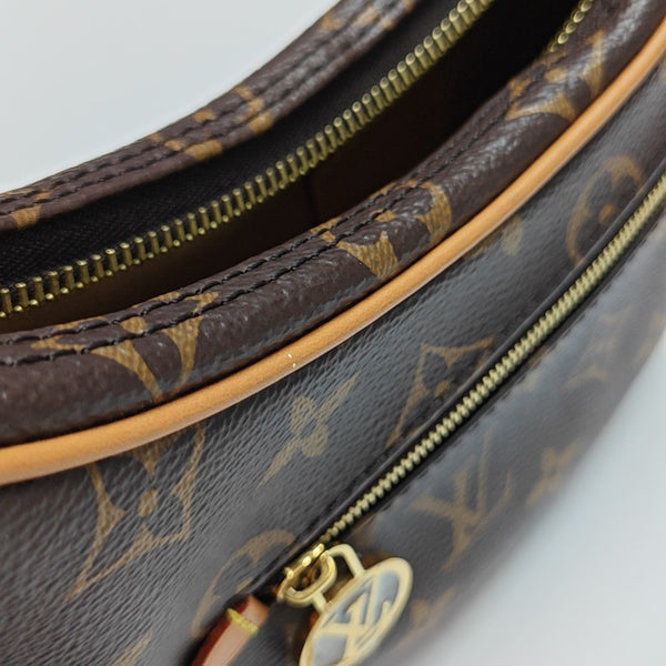 LOOP Monogram Coated Canvas Brown