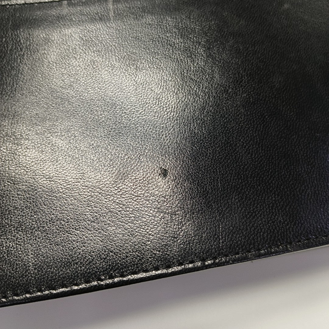 Calfskin Shoulder Bag Black