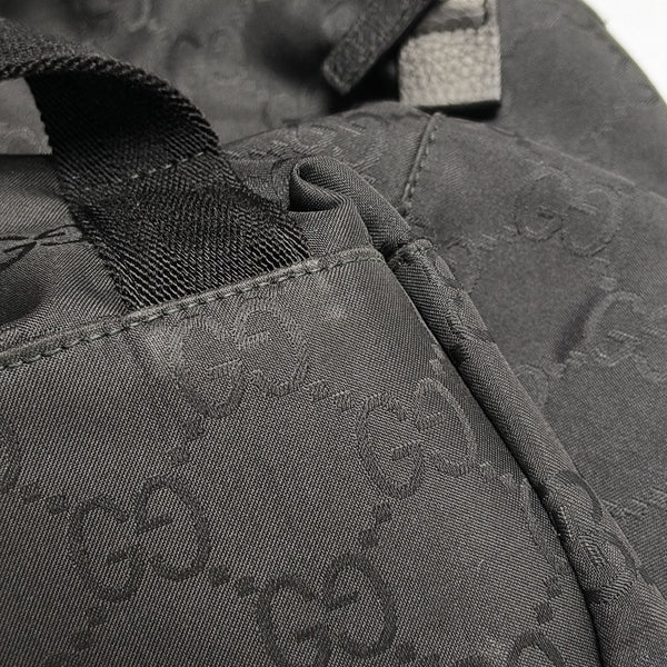 Monogram Canvas Backpack Black