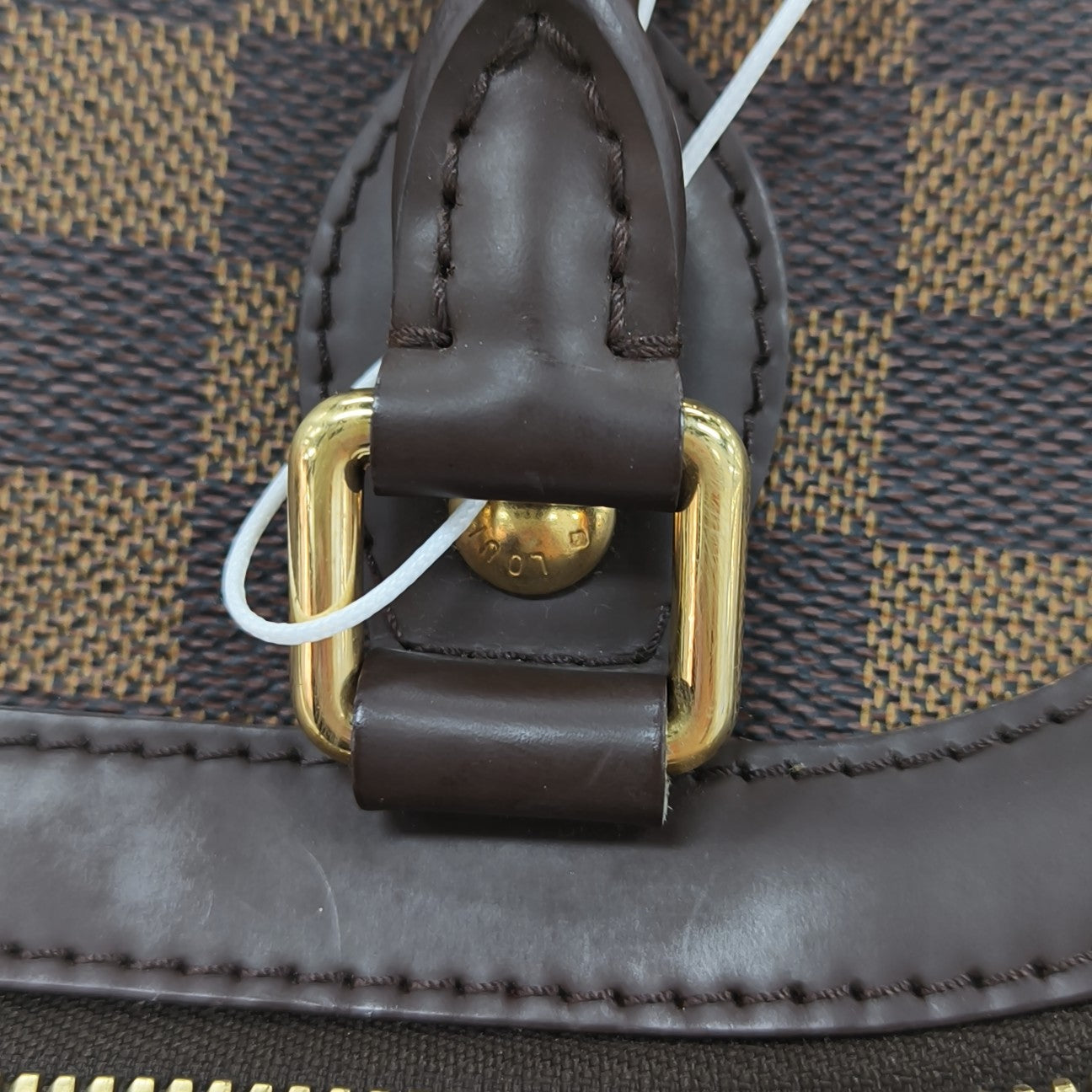 TREVI PM Damier Ebene Coated Canvas Brown