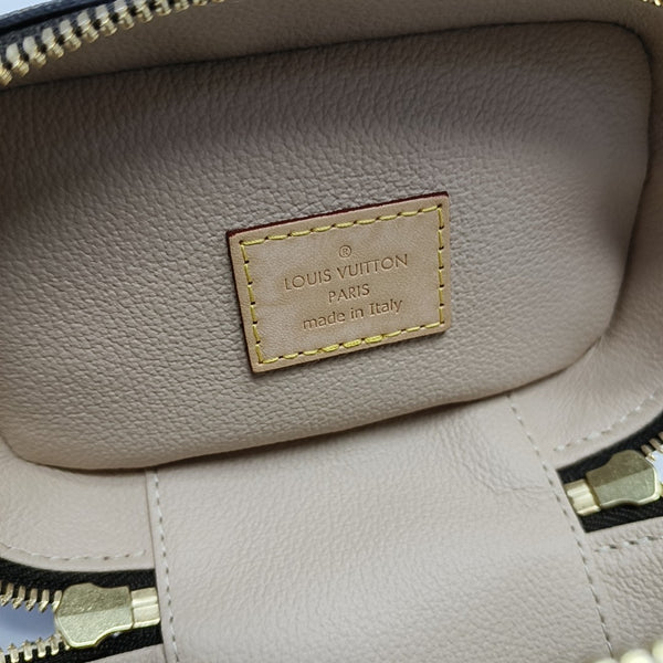 NICE Super Mini Monogram Coated Canvas Brown