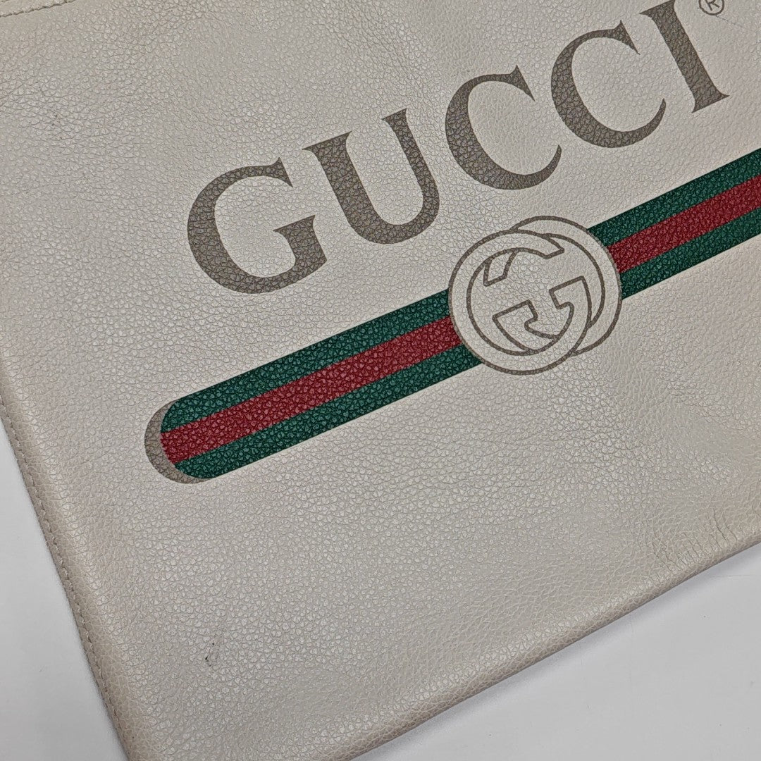Print Medium Calfskin White