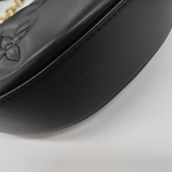 OVER THE MOON Calfskin Black