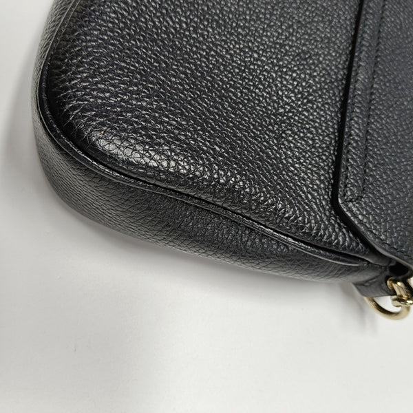 Soho Medium Calfskin Black
