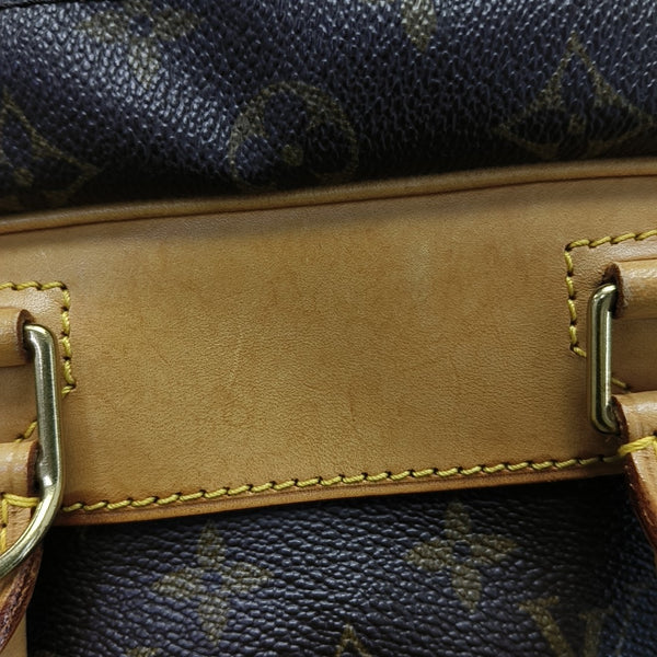 DEAUVILLE MM Monogram Coated Canvas Brown